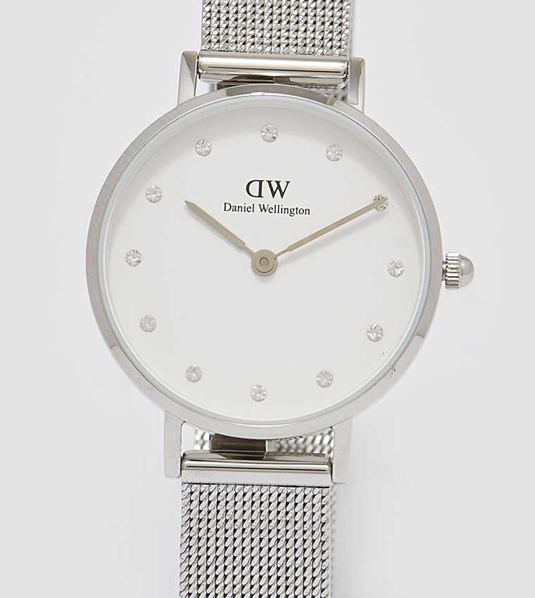 PETITE White Dial Analog Watch