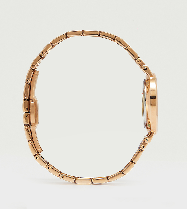 PETITE Stone Embellished Analog Watch