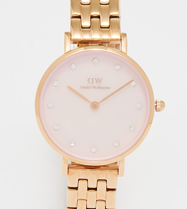 PETITE Stone Embellished Analog Watch