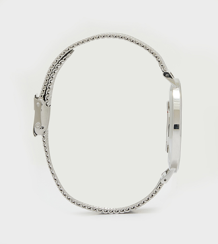 Classic Mesh Strap Analog Watch