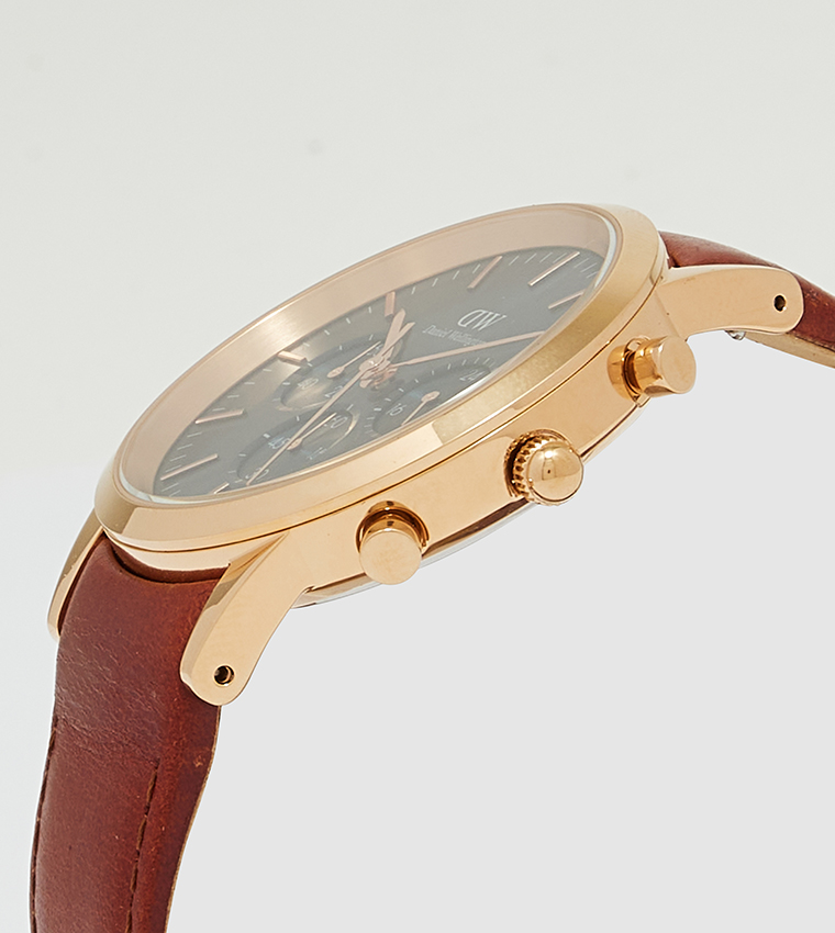 ICONIC Blue Dial Analog Watch