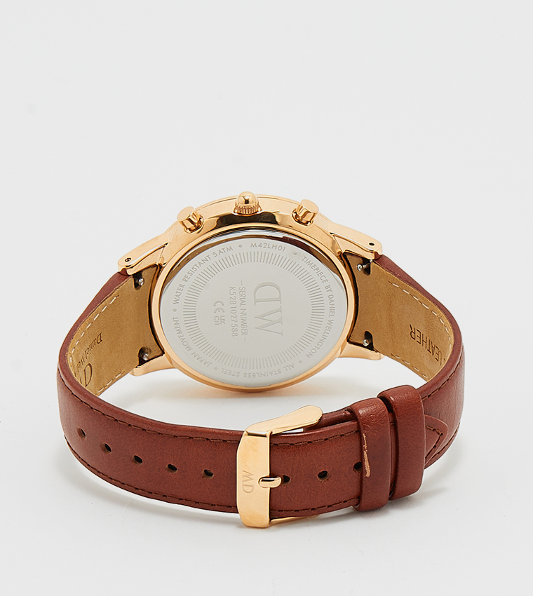 ICONIC Brown Dial Analog Watch