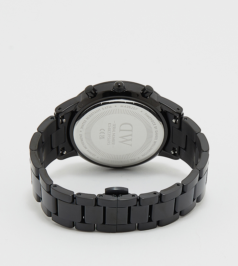 ICONIC Black Dial Analog Watch