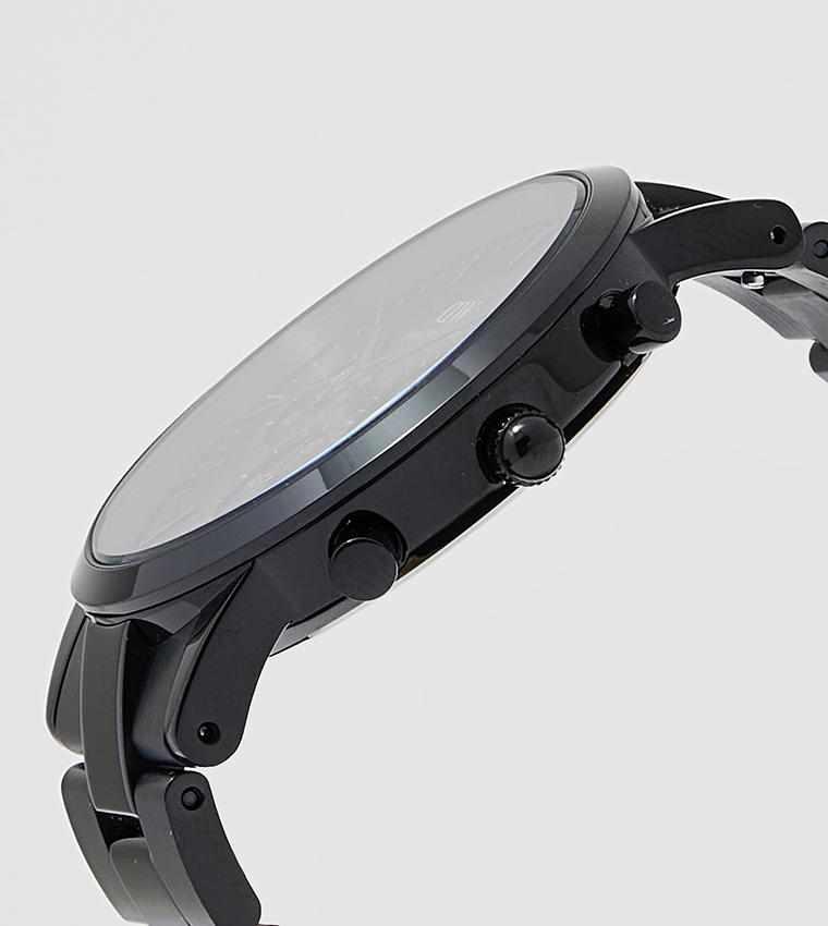 ICONIC Black Dial Analog Watch