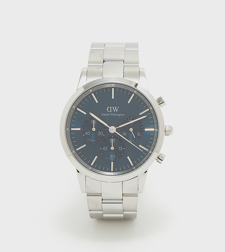 ICONIC Blue Dial Analog Watch