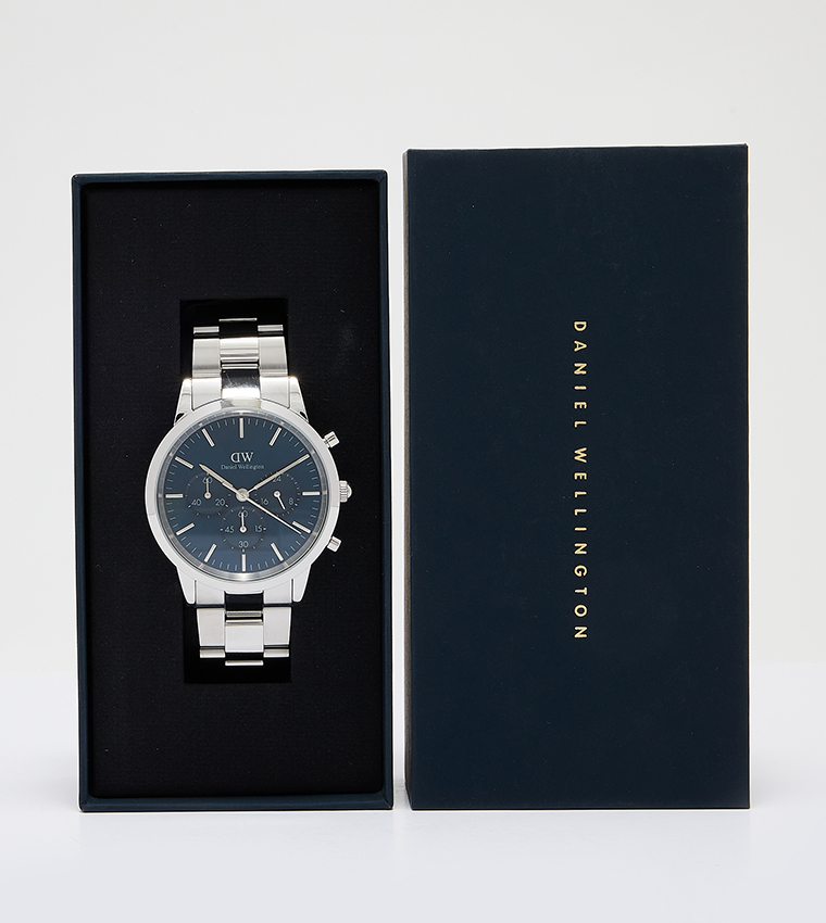 ICONIC Blue Dial Analog Watch