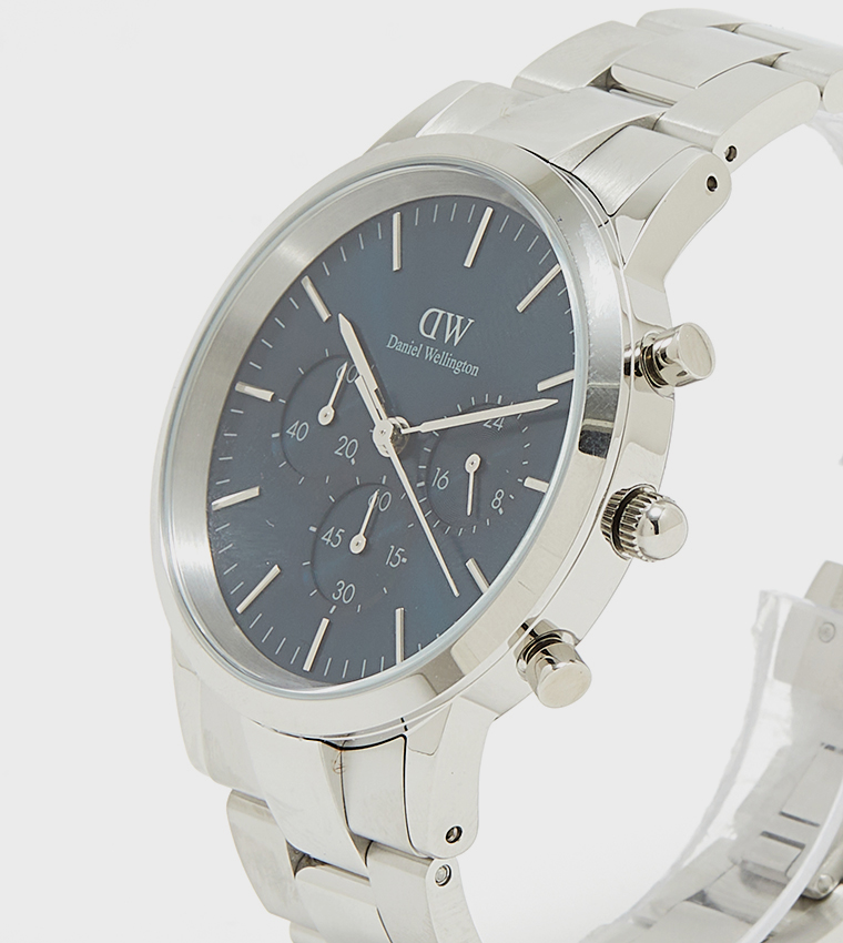 ICONIC Blue Dial Analog Watch