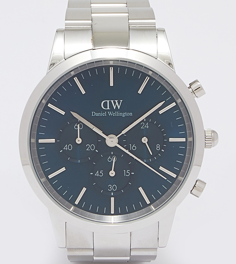 ICONIC Blue Dial Analog Watch