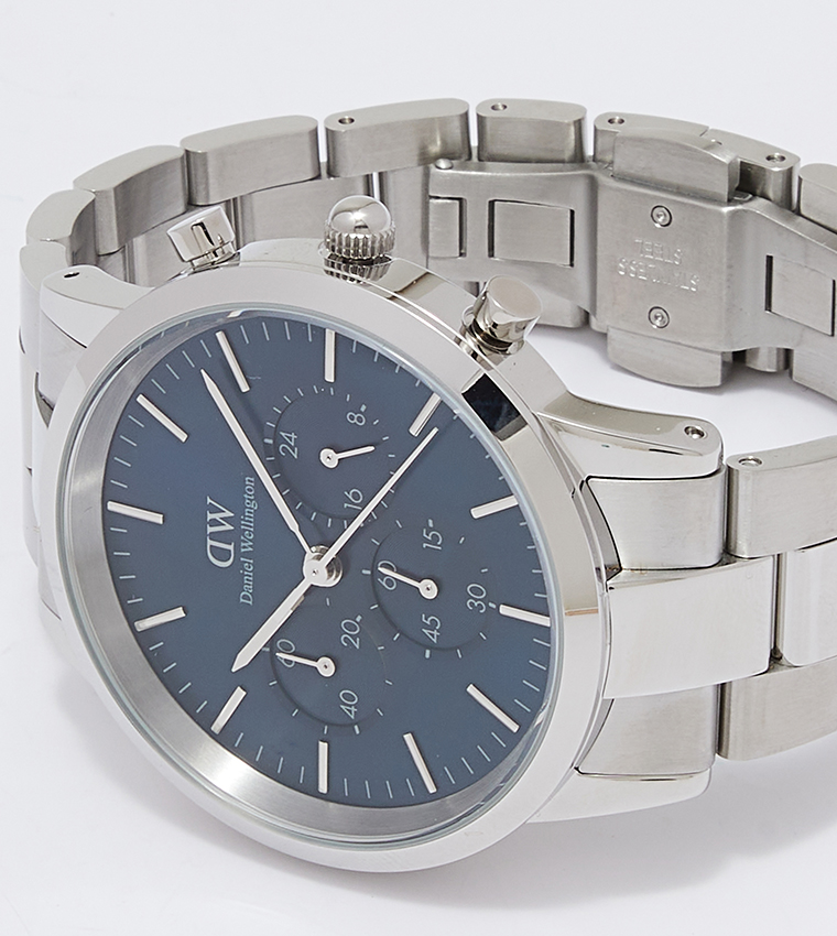 ICONIC Blue Dial Analog Watch