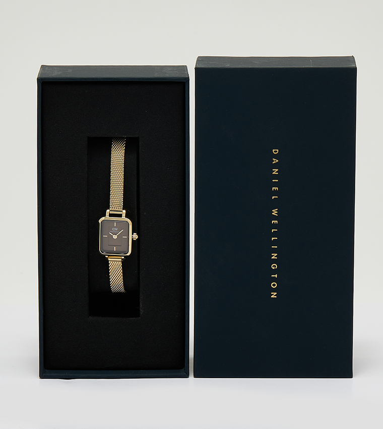 QUADRO MINI Brown Dial Analog Watch