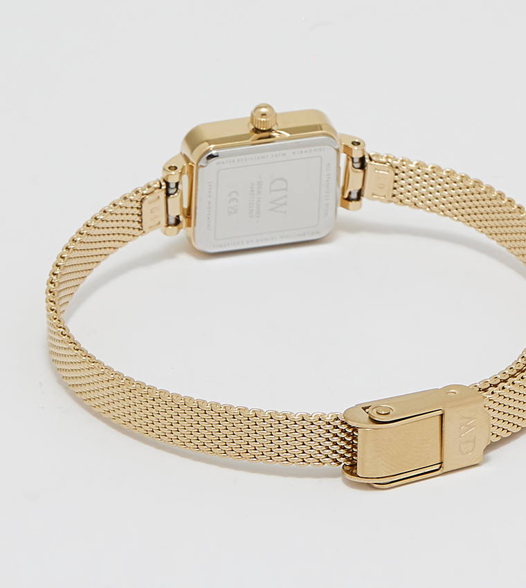 QUADRO MINI Brown Dial Analog Watch