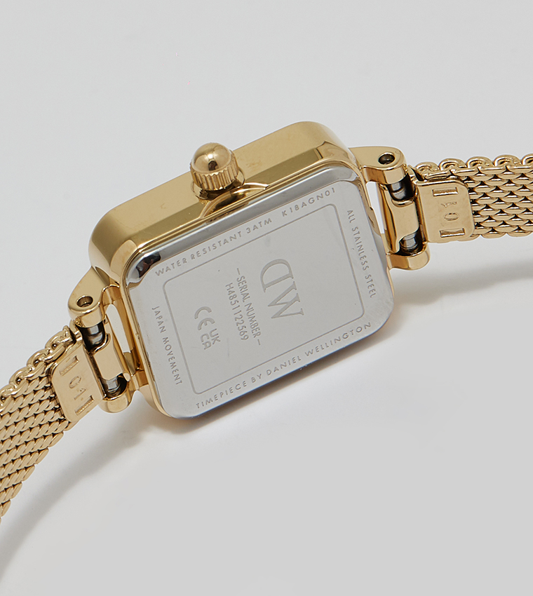QUADRO MINI Brown Dial Analog Watch