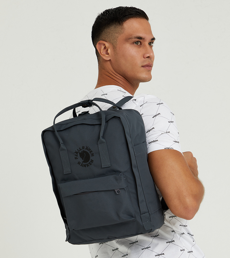 Fjallraven Re Kanken Slate Buy Fjallraven Re Kanken Backpack Grey