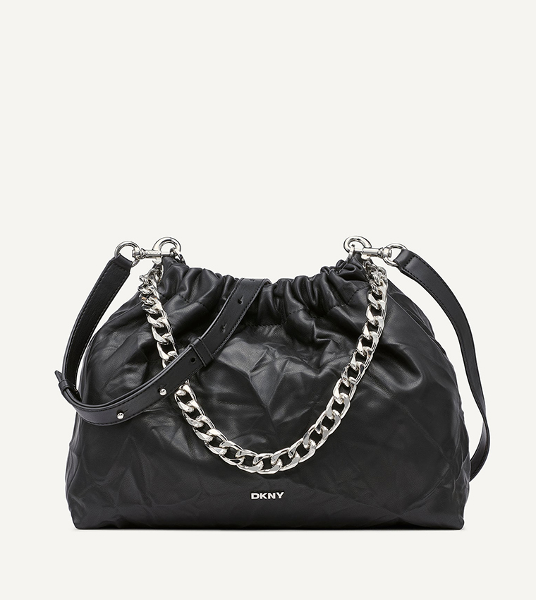 LUMI Textured Shoulder Bag