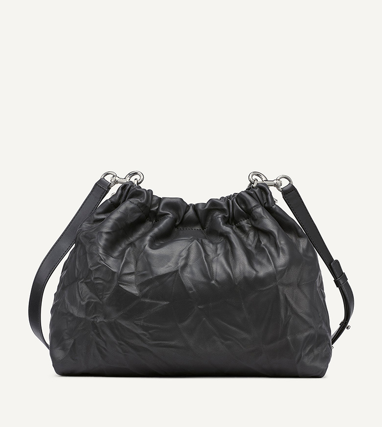 LUMI Textured Shoulder Bag