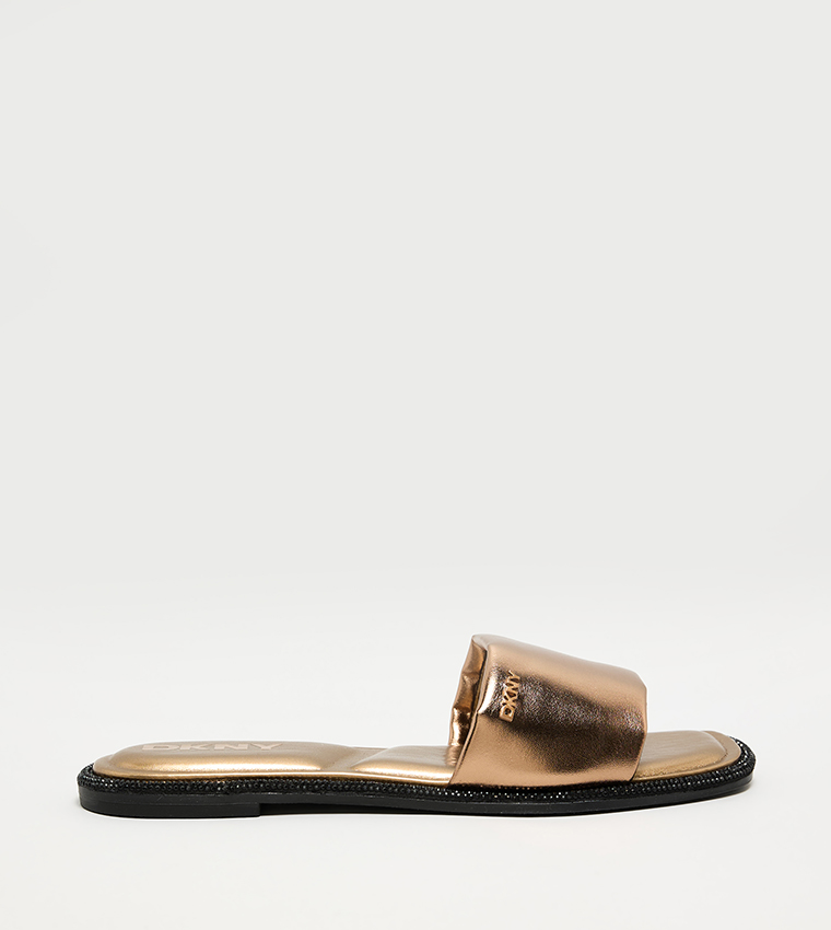 BAVANT Logo Detail Flat Sandals