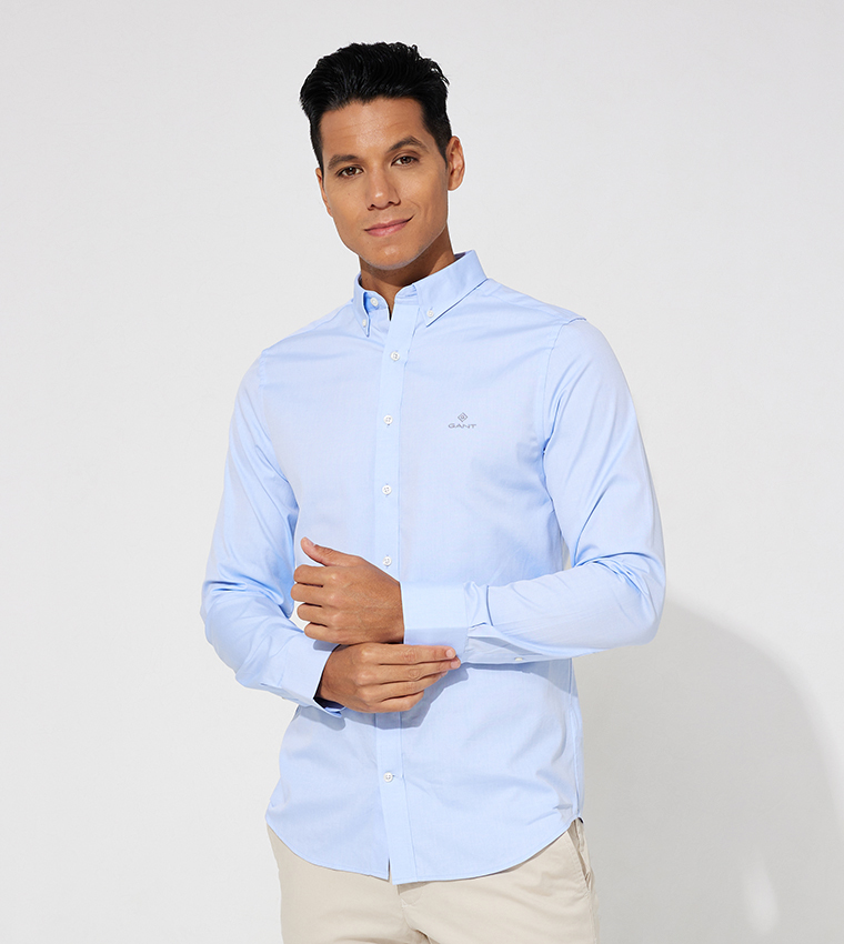 Gant slim hot sale oxford shirt