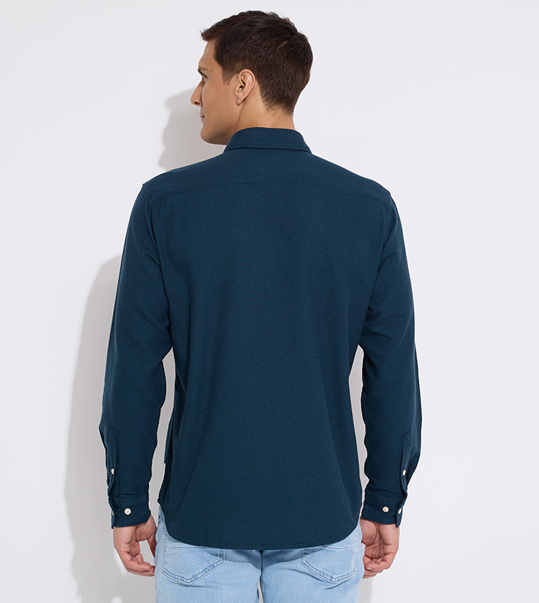 Solid Long Sleeves Shirt