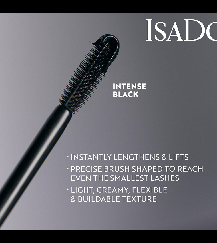 The 10 Sec High Impact Length & Lift Mascara - 02 Intense Black, 9ml