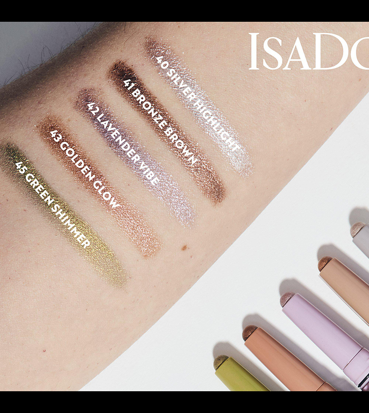 The Shimmer Longwear & Water-Resistant Eyeshadow Stick - 45 Green Shimmer, 1.2g