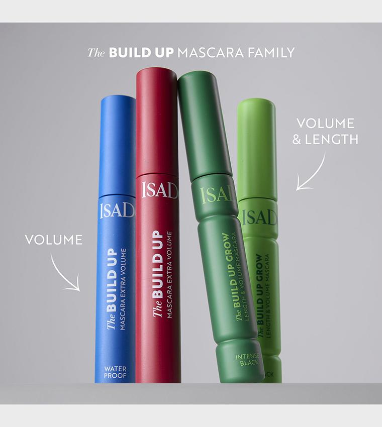 The Build Up Grow Length & Volume Mascara - 02 Intense Black, 9ml