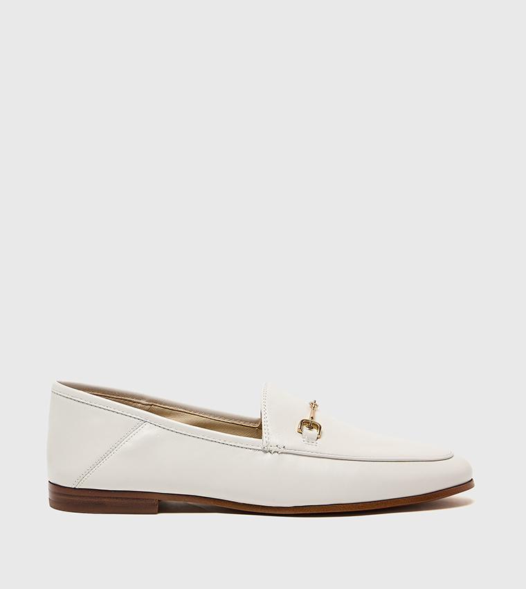 LORAINE Metal Accent Loafers