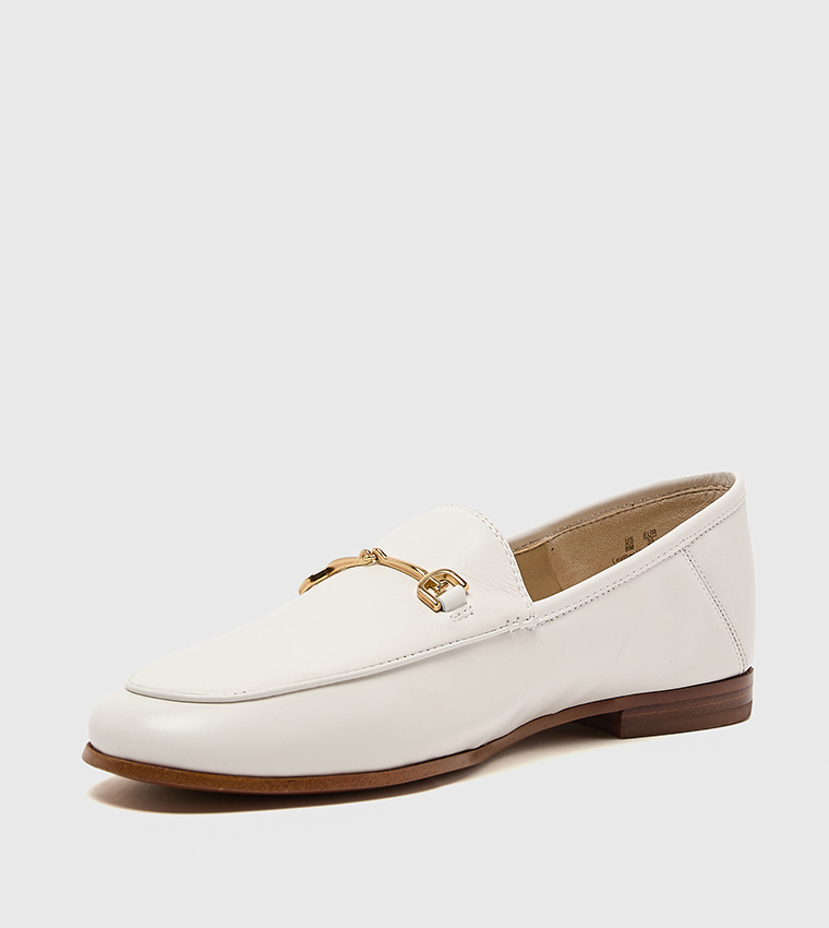 LORAINE Metal Accent Loafers