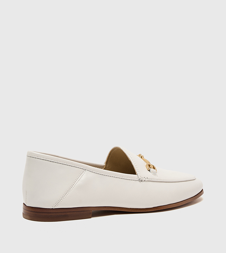 LORAINE Metal Accent Loafers
