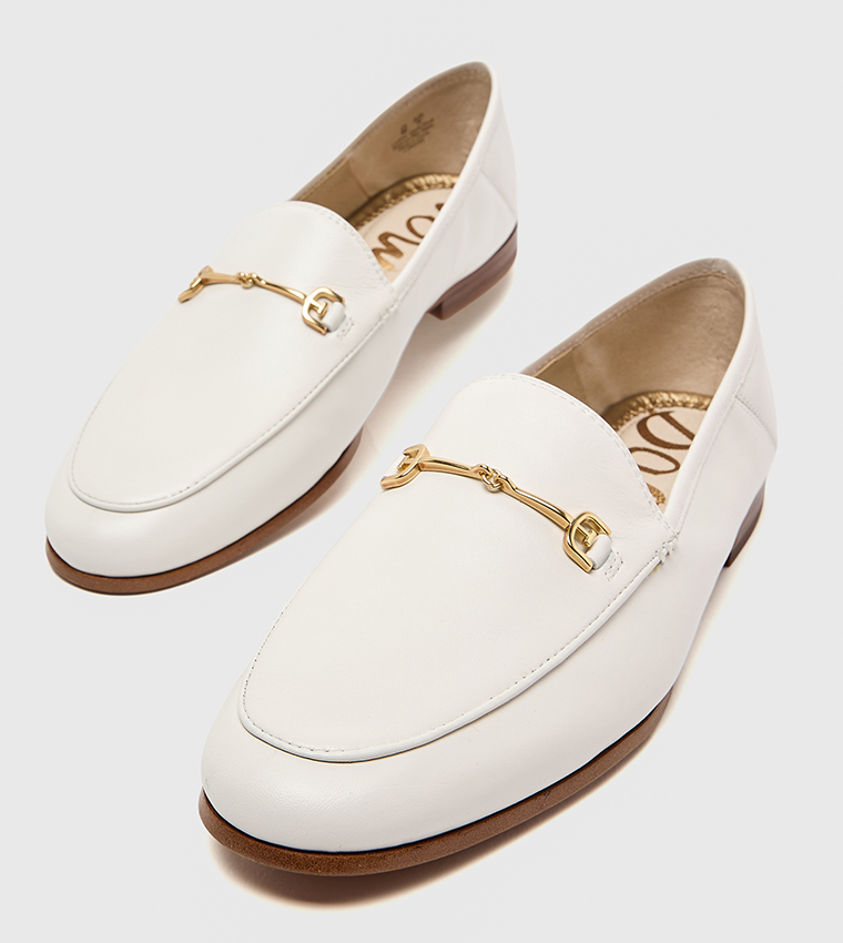 LORAINE Metal Accent Loafers