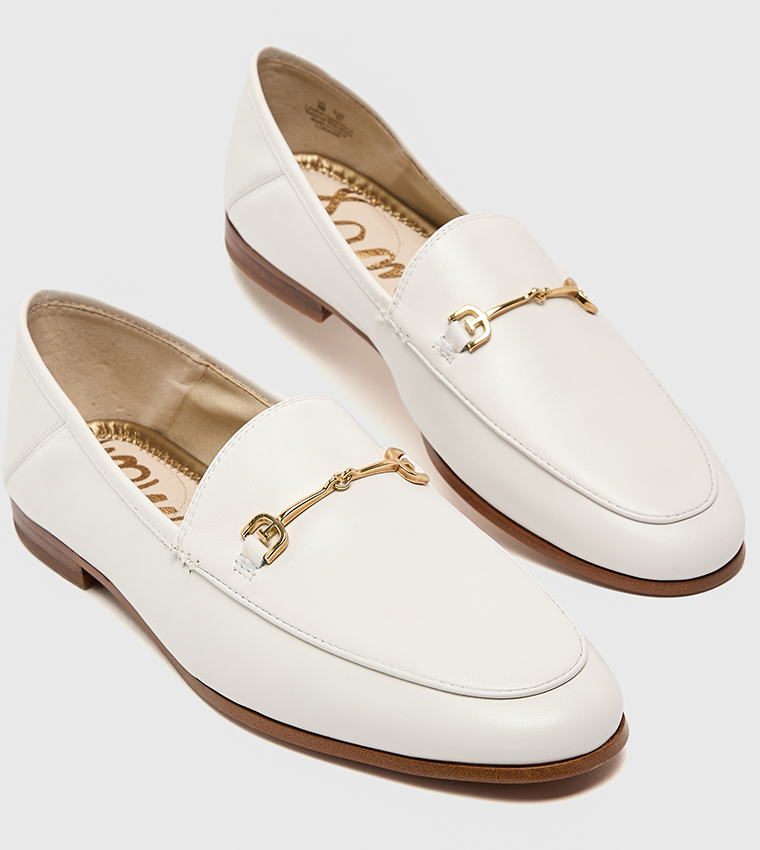 LORAINE Metal Accent Loafers