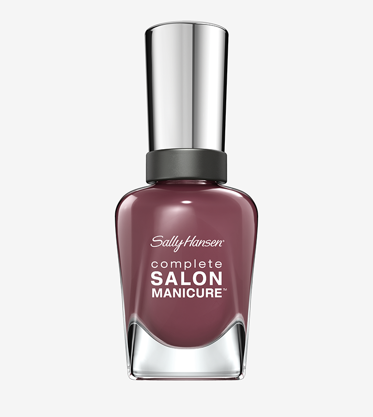 Buy Sally Hansen Complete Salon Manicure™ Plum's The Word, A Purple Mauve Nail  Polish In Purple | 6thStreet UAE