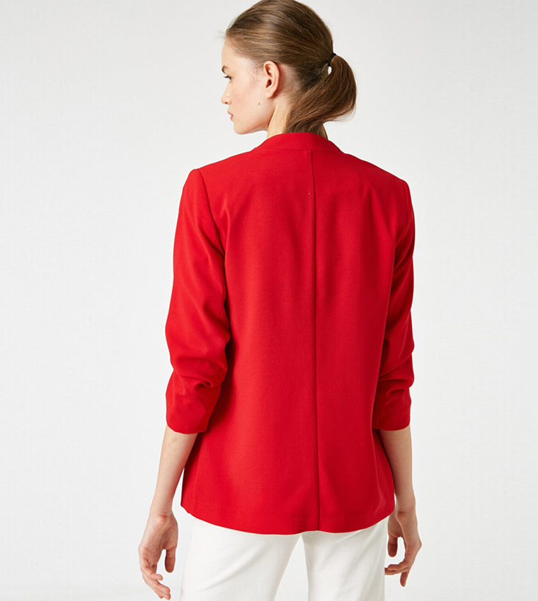 3/4 Sleeve Blazer Jacket