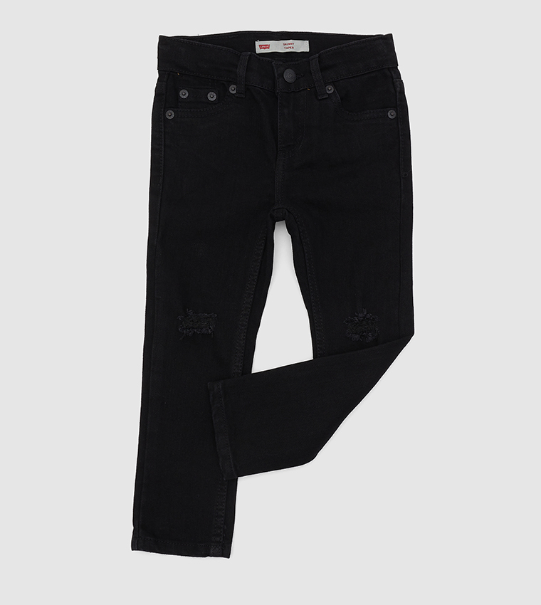 Buy Levi's Skinny Tapered Jeans In Black | 6thStreet Kuwait