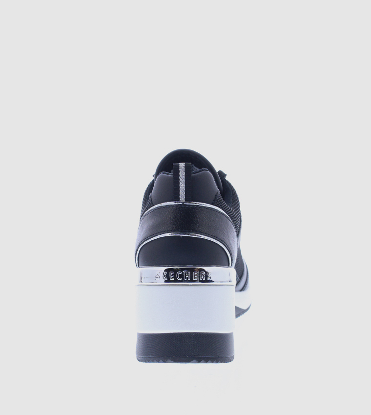 Buy Skechers Million Air Up There Sneakers Black In Black | 6thStreet ...