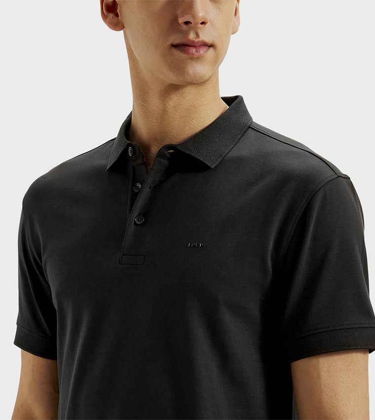 Logo Detail Slim Fit Polo T-Shirt