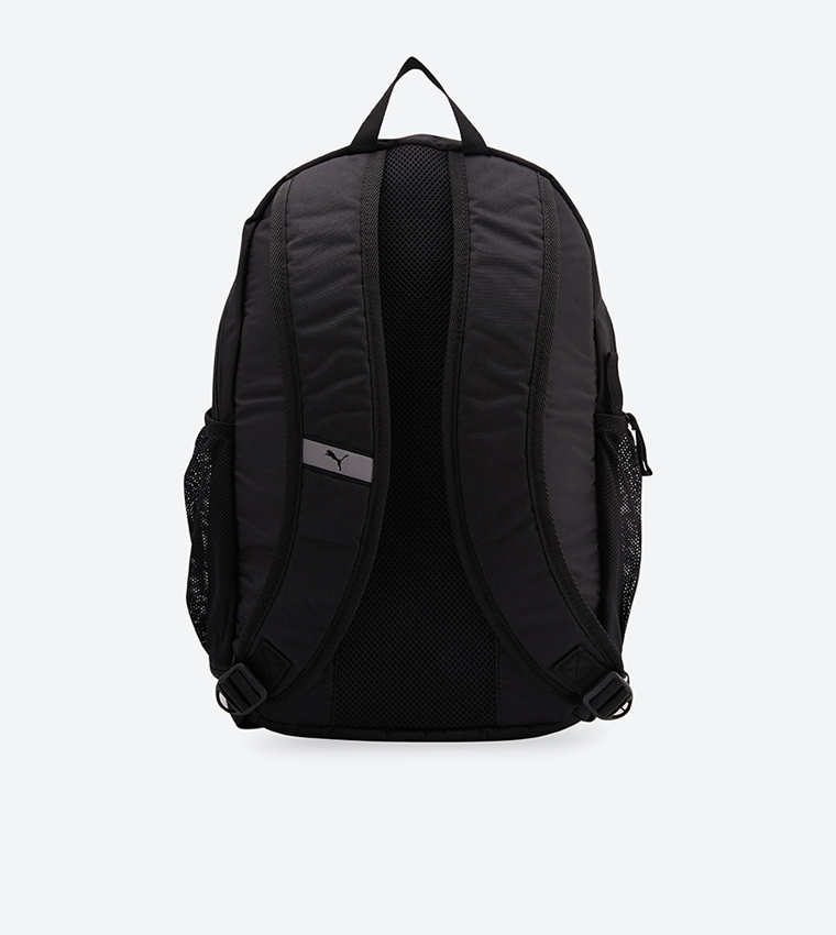 Buy Puma Zip Closure Shoulder Strap Vibe Backpack Black In Black