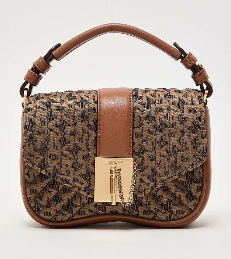 LULU Monogram Patterned Crossbody Bag