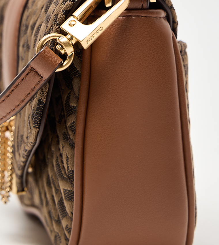 LULU Monogram Patterned Crossbody Bag