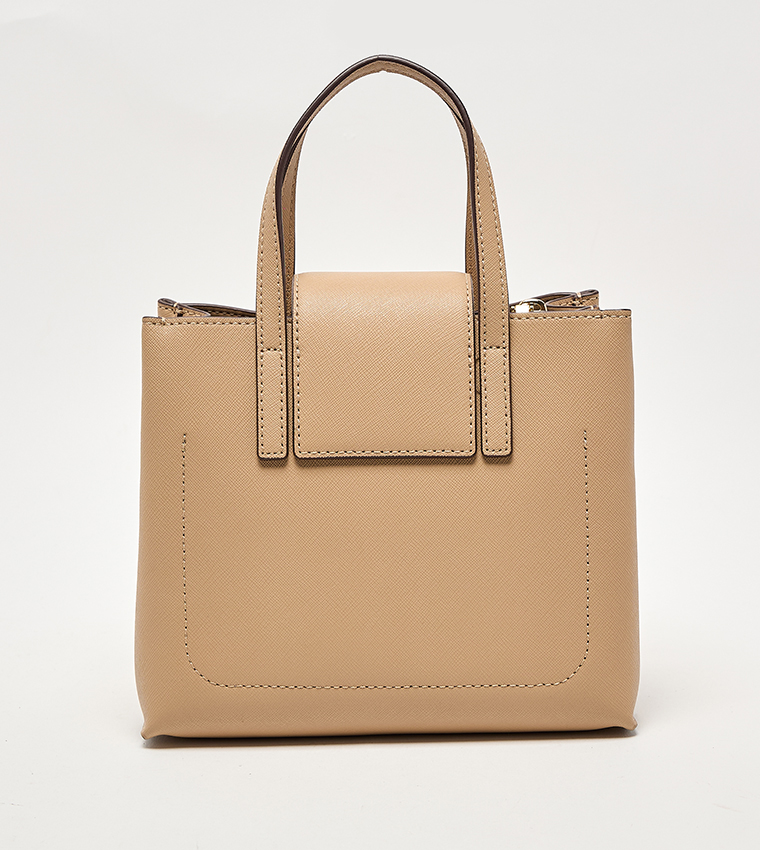 FAYE Logo Detail Mini Satchel Bag