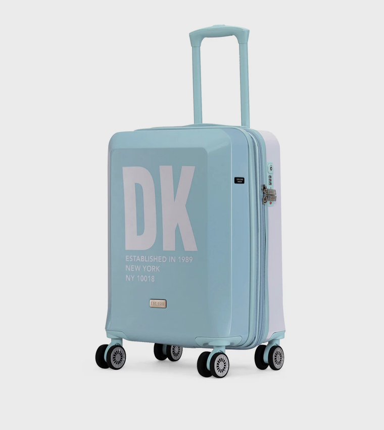 Printed Small Hardshell Trolley Bag, 37cm