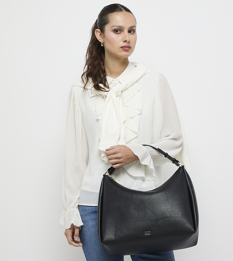 HAILEY Textured Handheld Bag