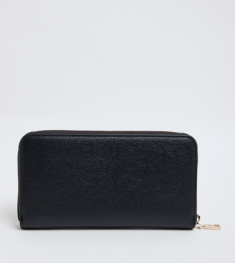 PERRI Textured Long Wallet