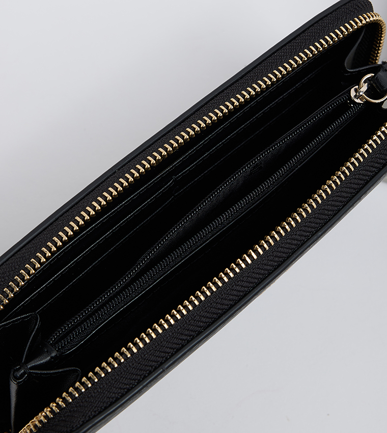 PERRI Textured Long Wallet