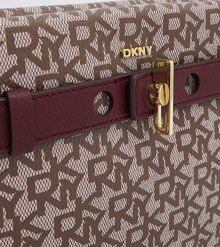 BLEEKER Monogram Crossbody Bag