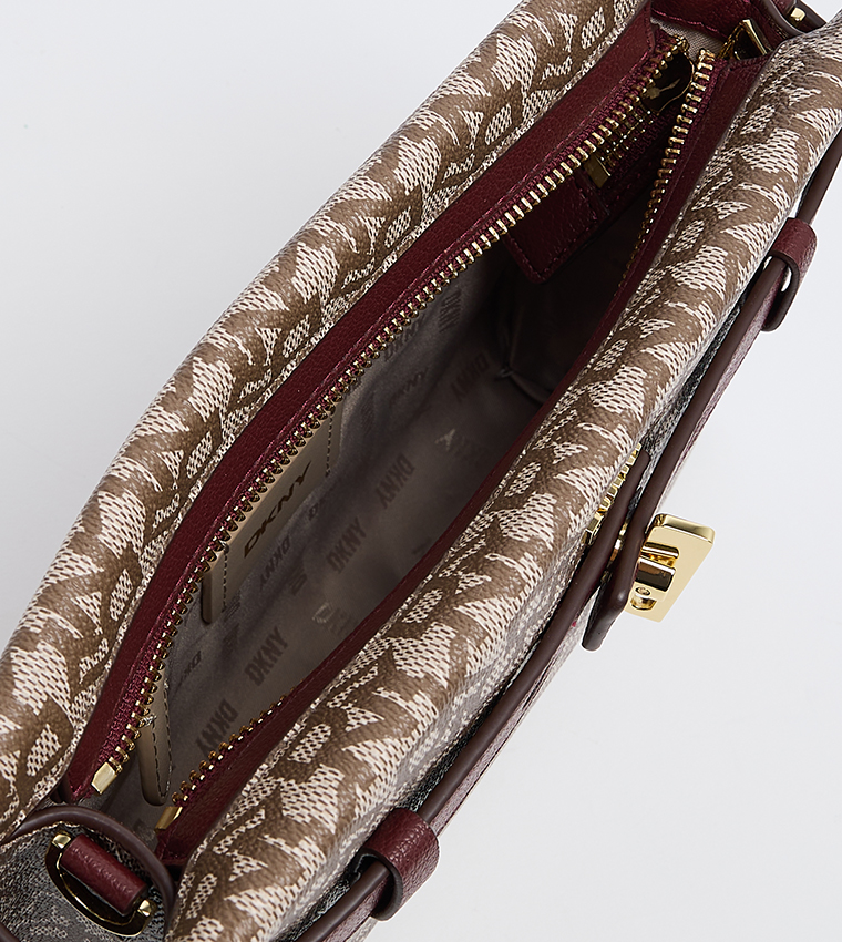 BLEEKER Monogram Crossbody Bag