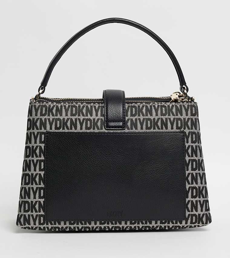 DEENA Monogram Satchel Bag
