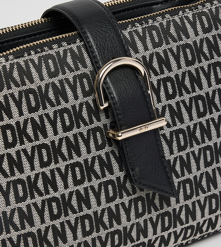 DEENA Monogram Satchel Bag