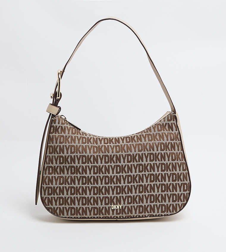 DEENA Monogram Shoulder Bag