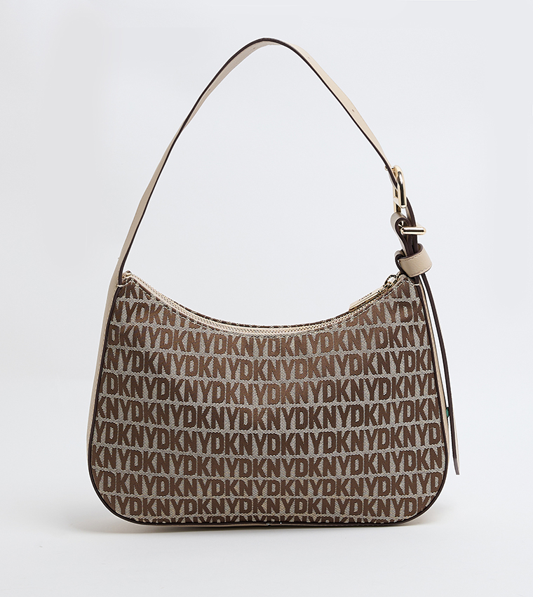 DEENA Monogram Shoulder Bag