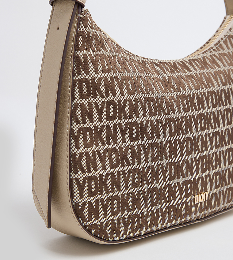 DEENA Monogram Shoulder Bag